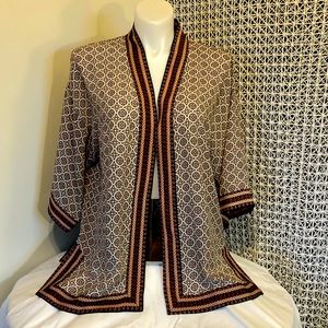 NWT Max Studio Open Front Kimono Cover Up